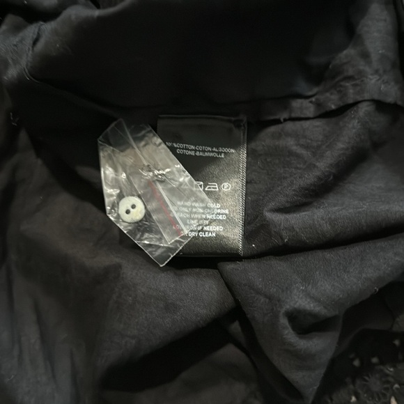 Free people black lace button down dress S - Picture 5 of 5